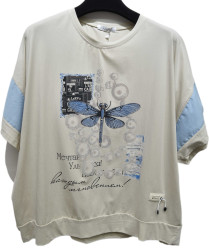 Футболки жіночі БАТАЛ оптом 