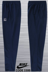 Спортивные штаны мужские БАТАЛ (темно-синий) оптом 03518692 LK3300-23