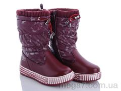 Дутики, Clibee оптом HB818-22 claret-red