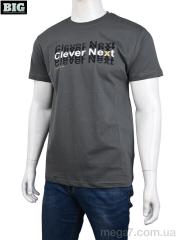 Футболка, BIG оптом 3707-0085-5 khaki