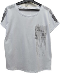 Футболки женские БАТАЛ оптом 50427168 1710-21