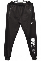 Спортивные штаны мужские (черный) оптом 75091243 05-79