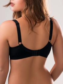 Бюстгальтер Diorella 35371E (  чёрно-сиреневый, E  6 шт. )