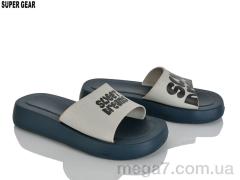 Шлепки, Super Gear оптом Super Gear Jibukang  01-6216 grey