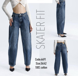 Джинсы женские СКЕЙТЕРЫ оптом 23496570 4491-13