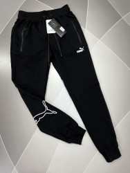 Спортивные штаны мужские (черный) оптом 91435086 03-17