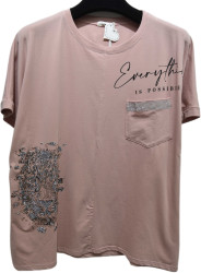 Футболки женские БАТАЛ оптом 45230917 6176-108