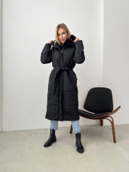 Куртки зимние женские (черный) оптом 25491736 0421-3