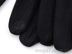 Перчатки, RuBi оптом 03 замш манжет black