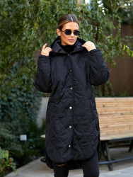 Куртки демисезонные женские (черный) оптом 15987023 5479-5