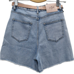 Шорти джинсові жіночі DKNSEL ПОЛУБАТАЛ оптом