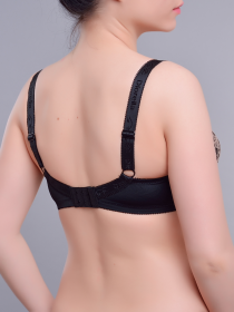 Бюстгальтер Diorella 63392DD (  чёрно-золотой, DD  6 шт. )