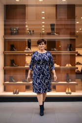 Платья женские БАТАЛ оптом 81034957 0012-45