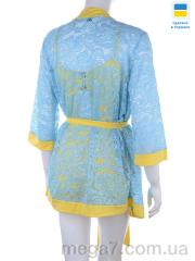 Ночная рубашка, Nadia & Natali оптом --- 0511 yellow-l.blue