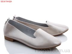 Балетки, QQ shoes оптом XF52 beige old