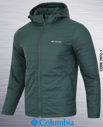 Куртки демисезонные мужские (зеленый) оптом 35860741 7872-1-16