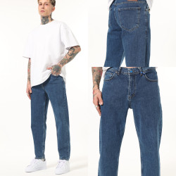 Джинси чоловічі I8DENIM оптом THREE BLACK  