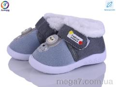 Пинетки, Леопард оптом 905 blue LED