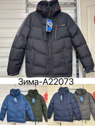 Куртки зимние мужские AUDSA (темно-синий) оптом 72140968 A22073-13