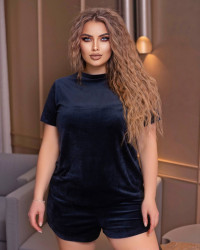 Ночные пижамы женские БАТАЛ оптом 54786932 321-32