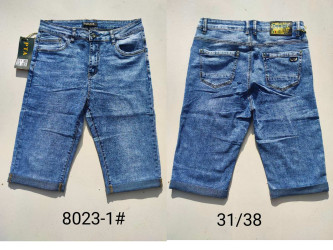 Шорты джинсовые женские PTA БАТАЛ оптом 39572048 8023-1-2