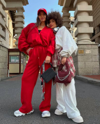 Спортивні костюми жіночі на флісі (меланж) оптом --