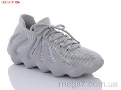 Кроссовки, QQ shoes оптом BK98 grey