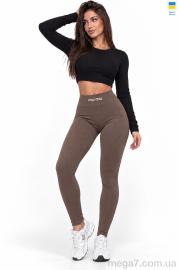 Лосины, Sport style оптом 7225-1MU норма мокко