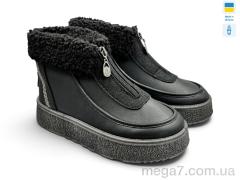 Ботинки, Rai shoes оптом 1902 чорний