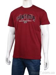 Футболка, Мир оптом 3707-150-2 bordo