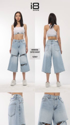Шорти джинсові жіночі I8DENIM оптом