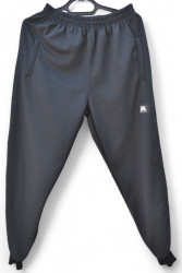 Спортивные штаны мужские (графит) оптом 24175639 01-1