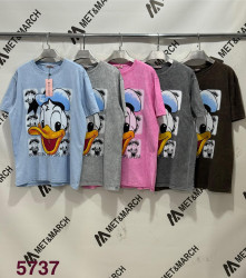 Футболки жіночі (блакитний) оптом 