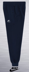 Спортивные штаны мужские БАТАЛ (темно-синий) оптом 78605243 CP02-26
