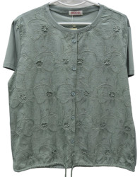 Футболки женские БАТАЛ оптом 23615847 8828-84