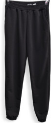 Спортивные штаны женские (черный) оптом 31472609 01-10