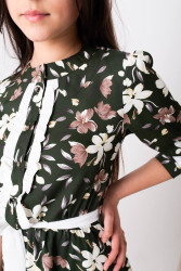 Сукні підліткові (khaki) оптом ONE GIRL