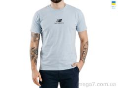 Футболка, Sport style оптом 01NB блакитний
