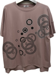 Футболки женские БАТАЛ оптом 07451826 781-23