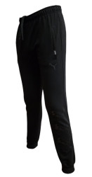 Спортивные штаны подростковые (черный) оптом 93751486 02-10