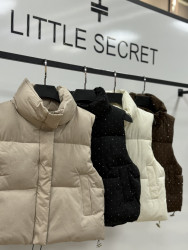 Жилетки жіночі (молочний) оптом Little Secret