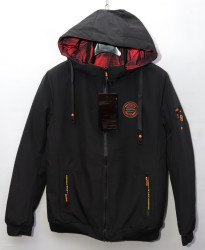 Куртки двусторонние мужские (black) оптом 65290741 EM23015-10