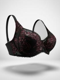 Бюстгальтер Diorella 34963D (  чёрно-красный, D  6 шт. )