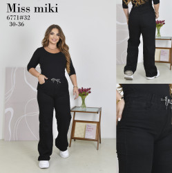 Джинсы женские БАТАЛ оптом 81942705 6771-110