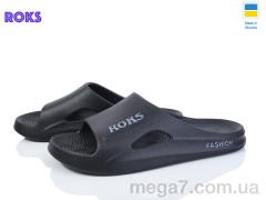Шлепки, Roks оптом Roksol 511-010 чорний