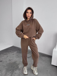 Спортивные костюмы женские на флисе оптом 64092138 10527-85