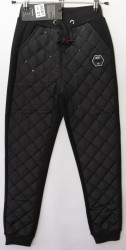 Спортивные штаны подростковые на флисе оптом 27059148 A041-34