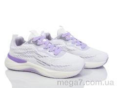 Кроссовки, Violeta оптом 149-58 white-purple