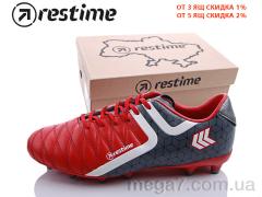 Футбольная обувь, Restime оптом DMB19705-2 red-white-d.grey-black