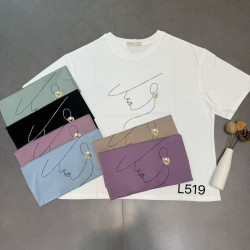 Футболки женские ПОЛУБАТАЛ оптом 53260148 519-70